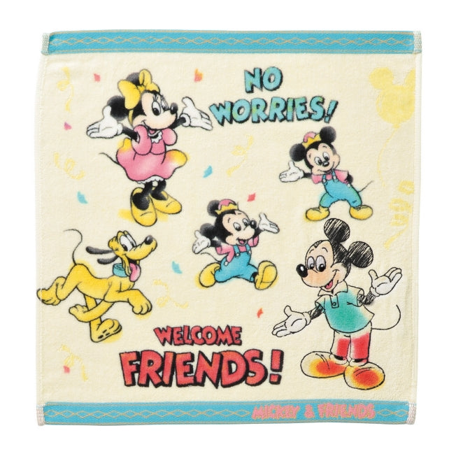 Mickey & Friends Waschlappen Wasserfreunde Japan Disney Store