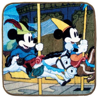 Mickey Mouse Mini Handtuch Merry-Go-Round TV Japan Disney Store