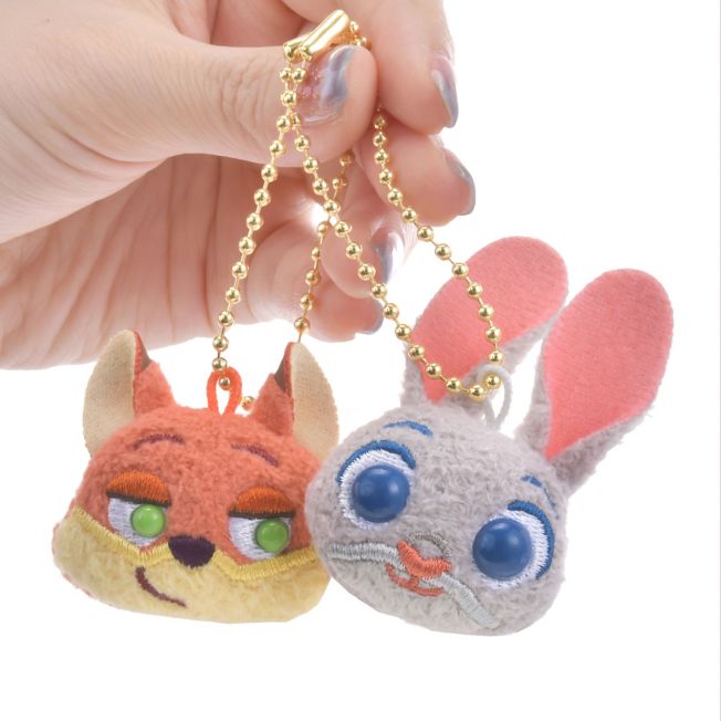 Nick Wilde Plüsch Schlüsselanhänger Japan Disney Store