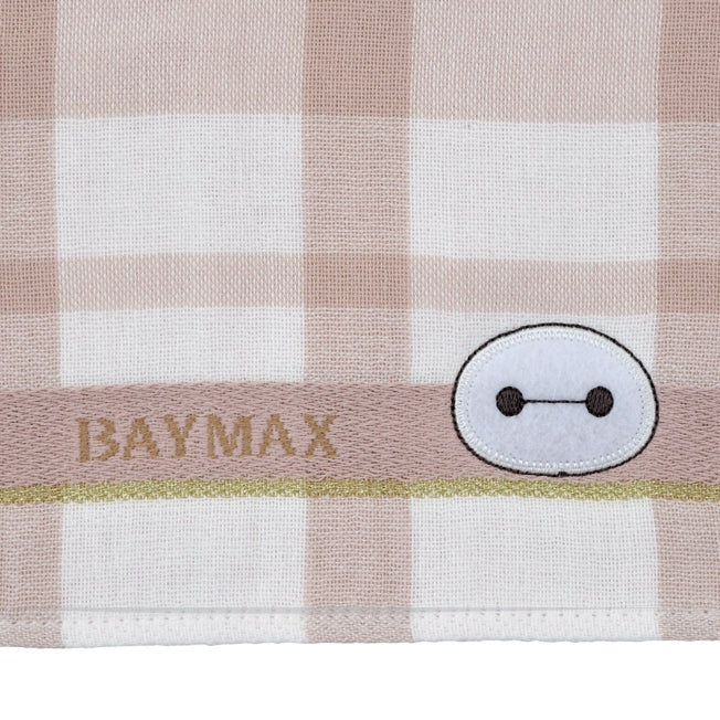Baymax Mini Handtuch Gaze Glitzerkaro Japan Disney Store