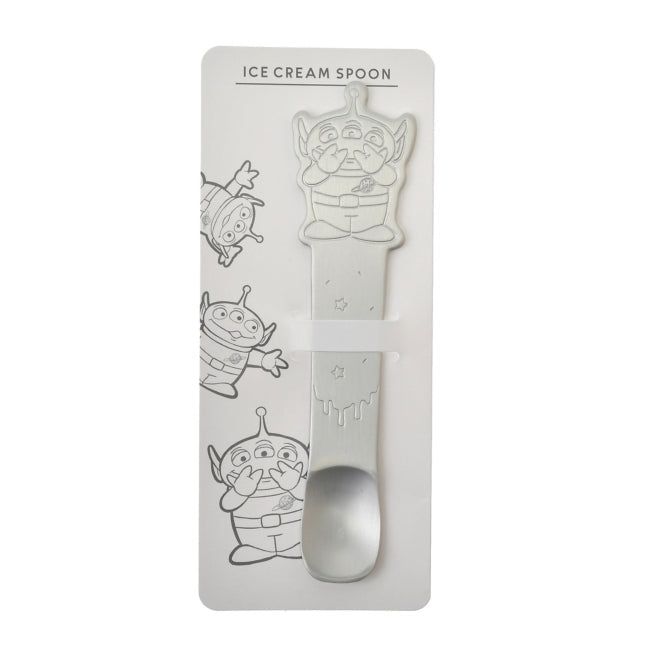 Little Green Men/Alien Löffel für Eiscreme Topping Star Japan Disney Store
