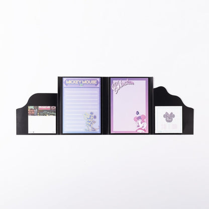 Store - China Town Disney Pata Pata Memo (Neon Mickey Minnie) - Notizbuch Japan Disney Store