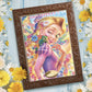 Rapunzel auf dem Turm Puzzle 108 Teile Japan Disney Store
