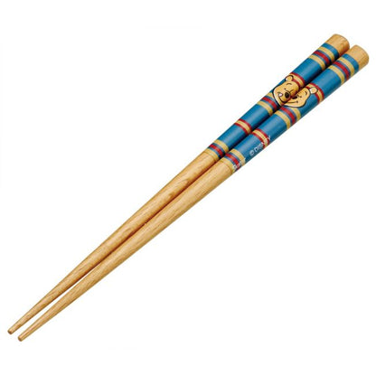 Disney Store - Skater Winnie the Pooh Square Rounded Chopsticks - Küchenaccessoire Japan Disney Store
