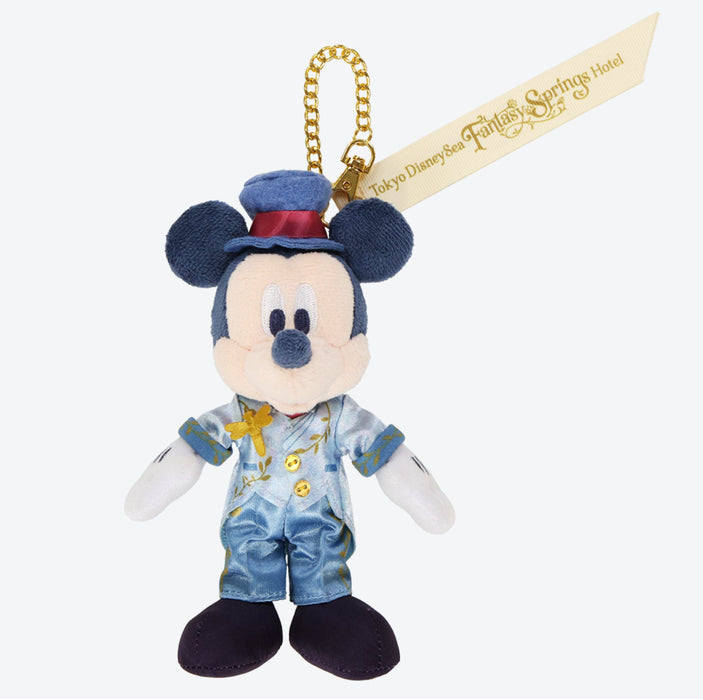 Mickey Mouse Plush Keychain Fantasy Springs Hotel Collection Tokyo Resort