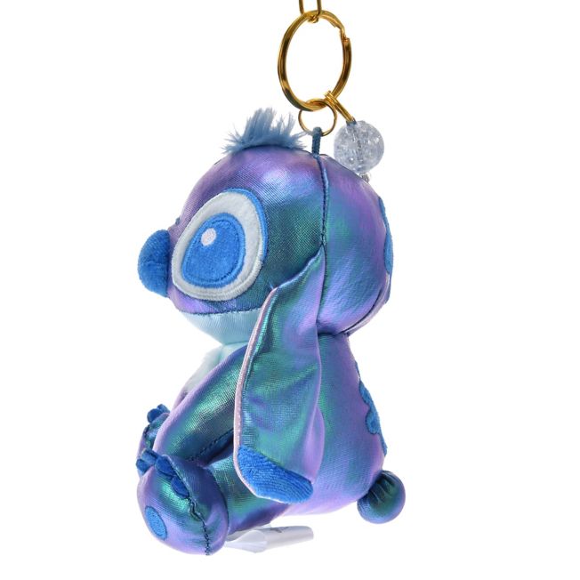 Stitch Glänzender Plüsch Schlüsselanhänger Japan Disney Store