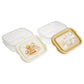 Winnie the Pooh NuiPan Design Storage Box Set with Lid - 2-Piece Set 500ml