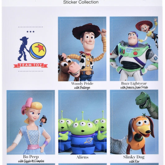 Toy Story 4 Aufkleber Sticker Collection