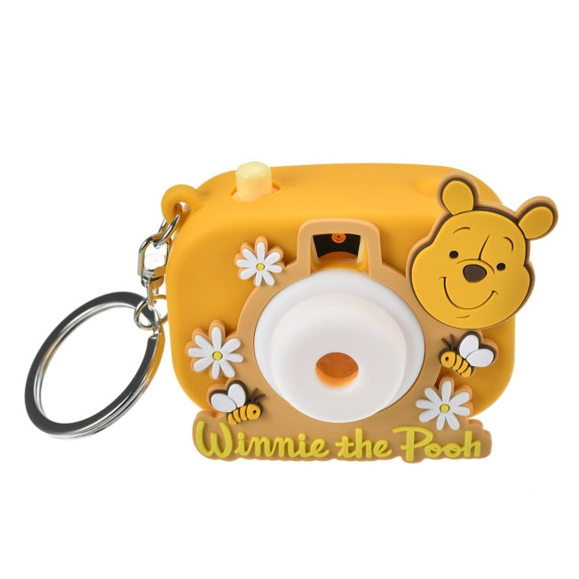 Winnie the Pooh Schlüsselanhänger mit Lichtprojektionskamera Japan Disney Store