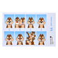 Chip & Dale Fotoaufkleber Sticker Collection Japan Disney Store
