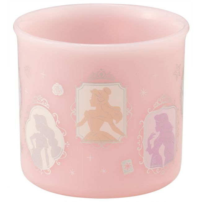 Disney Store - Skater Princess Silhouette Antibakterieller Geschirrspülerfester Plastikbecher - Küchenzubehör Japan Disney Store
