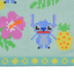 Disney Store - Stitch Mini Handtuch Pixel Art - Handtuch Japan Disney Store
