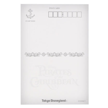 Postkarte 2 Stück Karibik der Piraten Tokyo Resort Japan Disney Store
