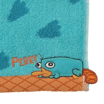 Perry Mini Handtuch Muster Phineas und Ferb Japan Disney Store