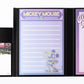 Store - China Town Disney Pata Pata Memo (Neon Mickey Minnie) - Notizbuch Japan Disney Store