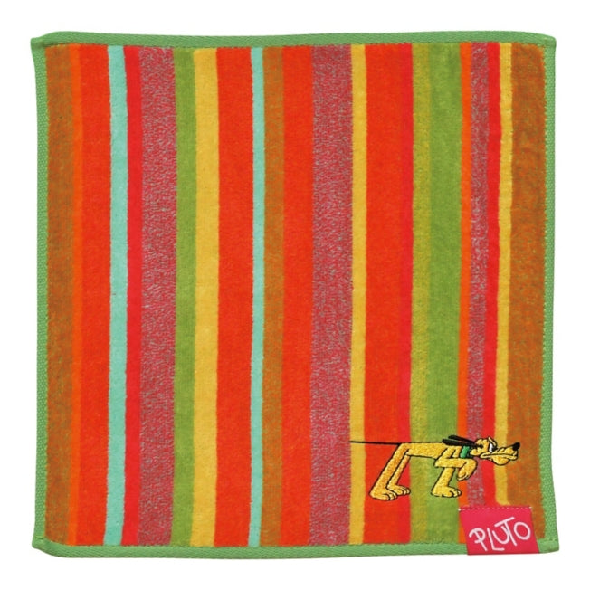 Pluto Mini-Handtuch Orange Vorsicht Japan Disney Store