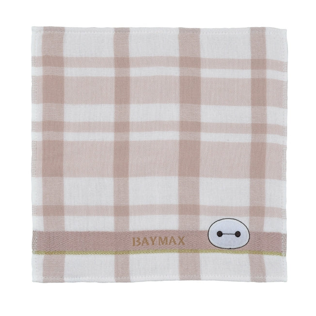 Baymax Mini Handtuch Gaze Glitzerkaro Japan Disney Store
