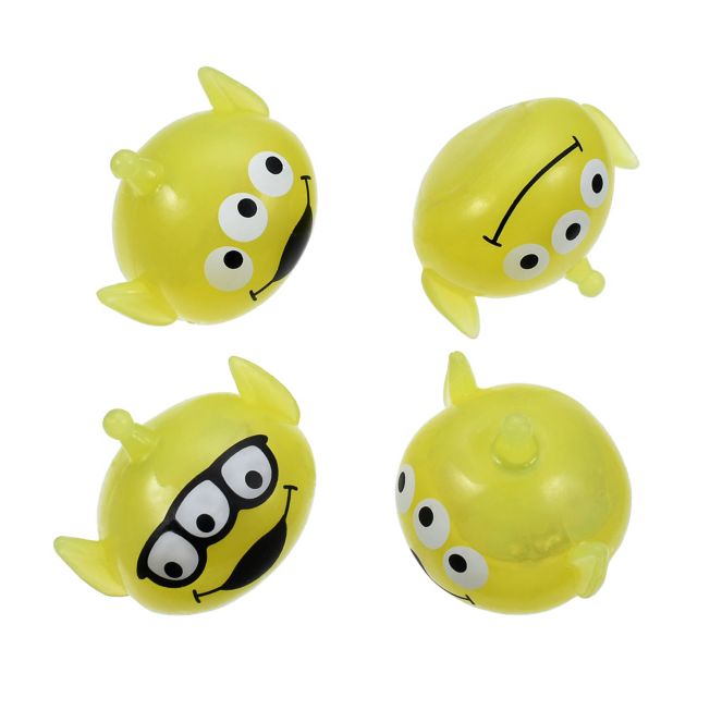 Disney Store - Little Green Men/Alien Geheimnis Badekugel mit Mascot zum Aufleuchten - Badezusatz Japan Disney Store