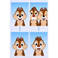 Chip & Dale Fotoaufkleber Sticker Collection Japan Disney Store