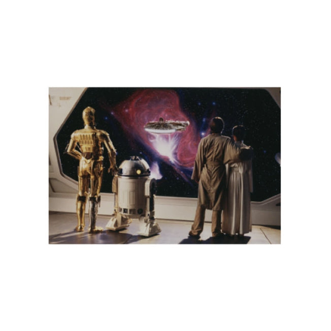 Endgültiger Rahmen der Star-Wars-Postkarte Japan Disney Store