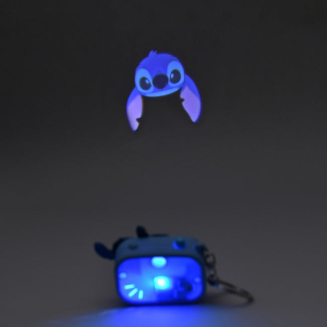 Stitch Schlüsselanhänger mit Lichtprojektionskamera Japan Disney Store