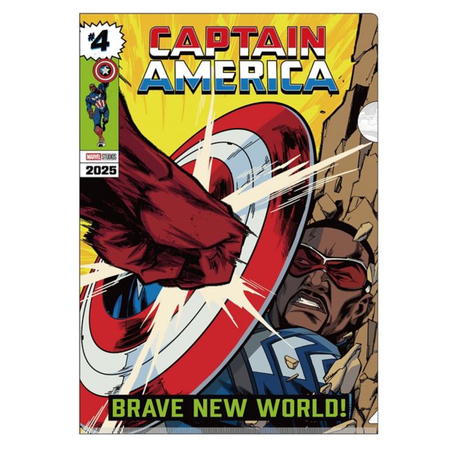Captain America: Brave New World Clear File Japan Disney Store
