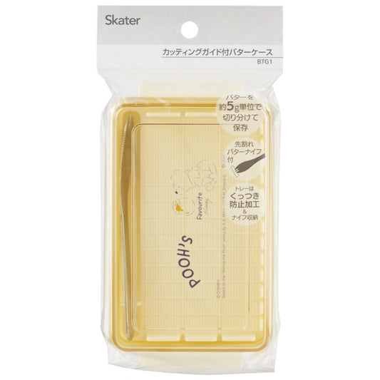 Pooh/Love to Grow Butterdose mit Schneideführung und Butterknife