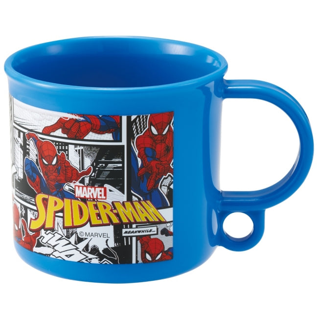Disney Store - Antibakterielle Spülmaschinenfeste Plastikbecher mit Spider-Man 25 - Geschirr Japan Disney Store