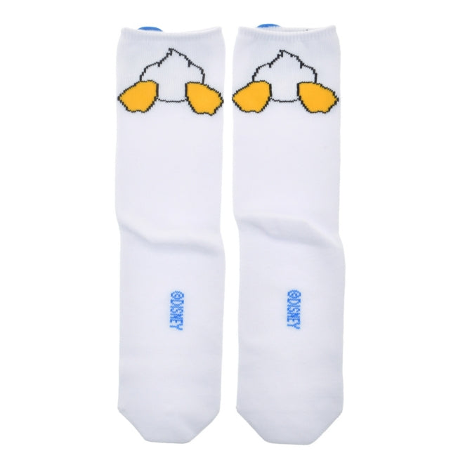 Donald Socken Gesicht & Po Weiß Japan Disney Store