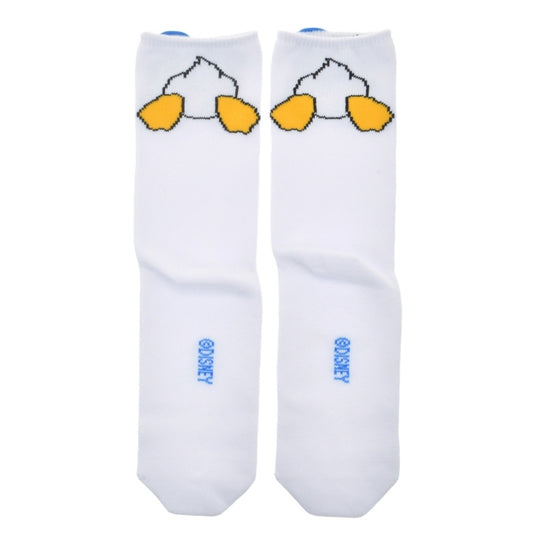 Donald Socken Gesicht & Po Weiß