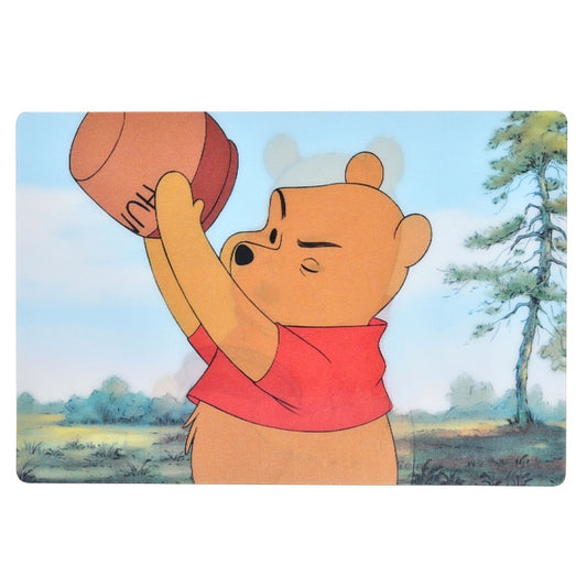 Winnie the Pooh mit Honig Lenticular - Postkarte