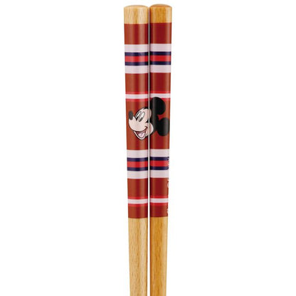Disney Store - Mickey Mouse Eckige runde Stäbchen - Essstäbchen Japan Disney Store