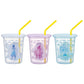 Frozen Drinking Cup Set with Straw, 3-Piece Set