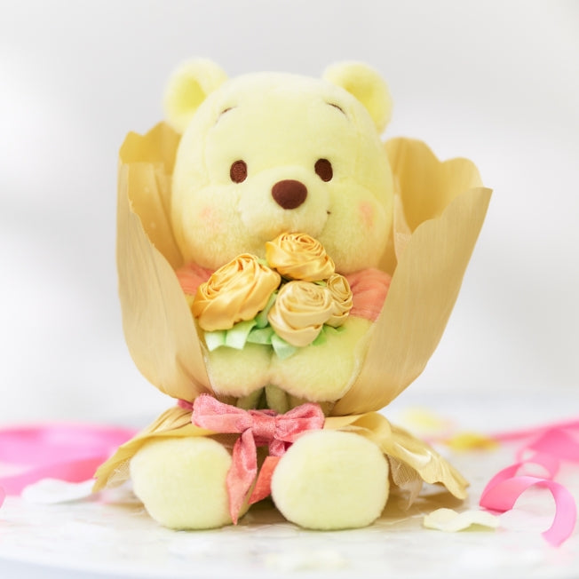 Winnie the Pooh Pastellfarbenes Plüschtier Japan Disney Store