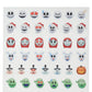 Tim Burton Nightmare Before Christmas Mini Icon Style Sticker Collection Japan Disney Store