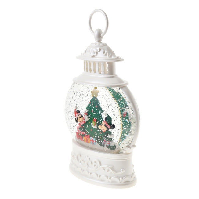 Mickey & Minnie Schneekugel Musik & Licht Laterne Disney Weihnachten Japan Disney Store