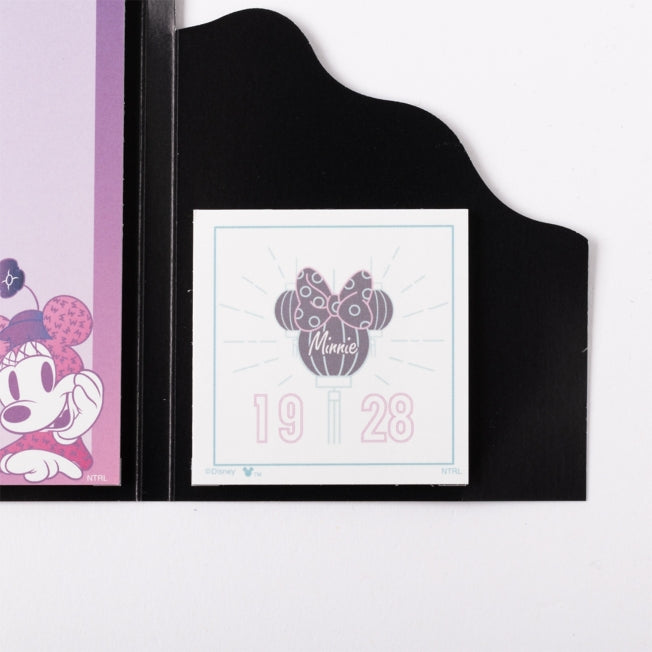 Store - China Town Disney Pata Pata Memo (Neon Mickey Minnie) - Notizbuch Japan Disney Store