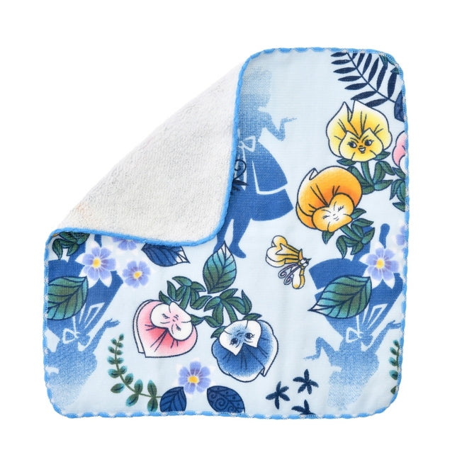 Alice, Brot und Schmetterling, Blumen sagen Mini-Handtuch Japan Disney Store