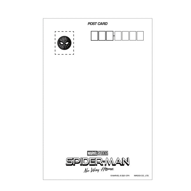 Spider-Man: No Way Home Metallic-Postkarte B Japan Disney Store