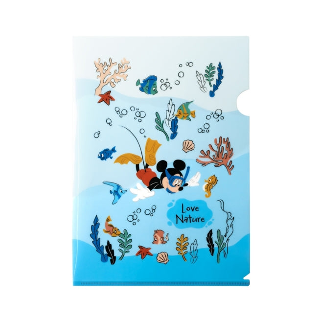 Mickey Mouse 1 Clear File Japan Disney Store