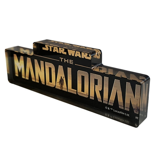 The Mandalorian Logo Acrylblock (Staffel 1)