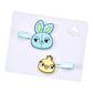 Ducky & Bunny Haarspangen Set Japan Disney Store