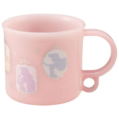 Disney Store - Skater Princess Silhouette Antibakterieller Geschirrspülerfester Plastikbecher - Küchenzubehör Japan Disney Store