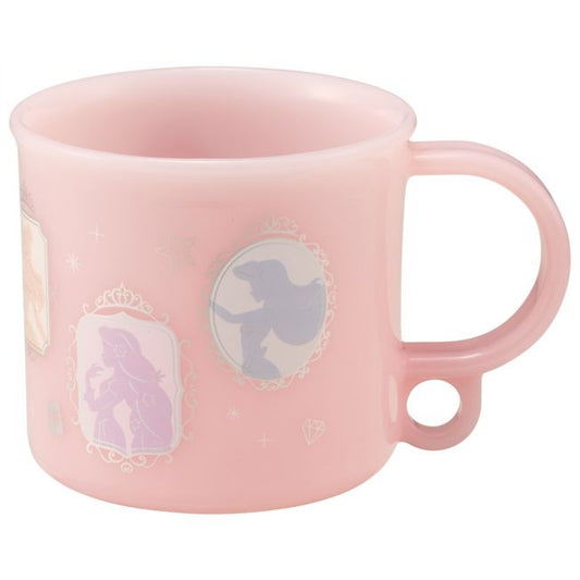 Disney Store - Skater Princess Silhouette Antibakterieller Geschirrspülerfester Plastikbecher - Küchenzubehör Japan Disney Store