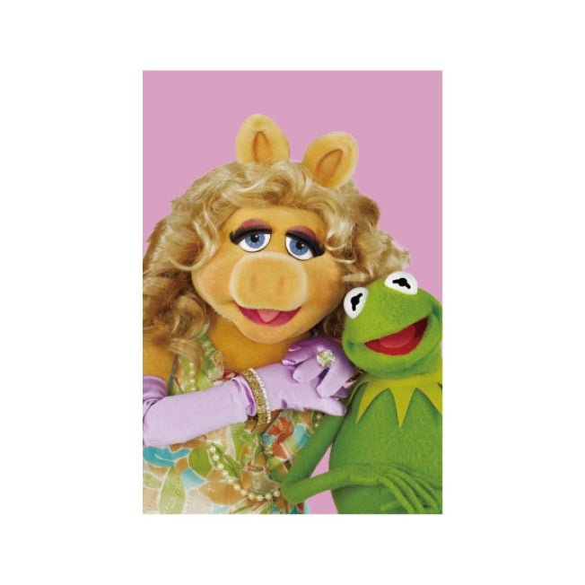 Die Muppets / Kermit & Miss Piggy Postkarte Japan Disney Store