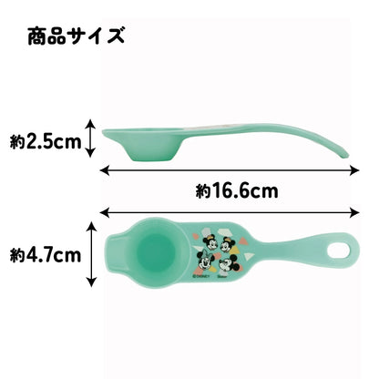 Mickey Mouse baby feeding spoon with measuring scale