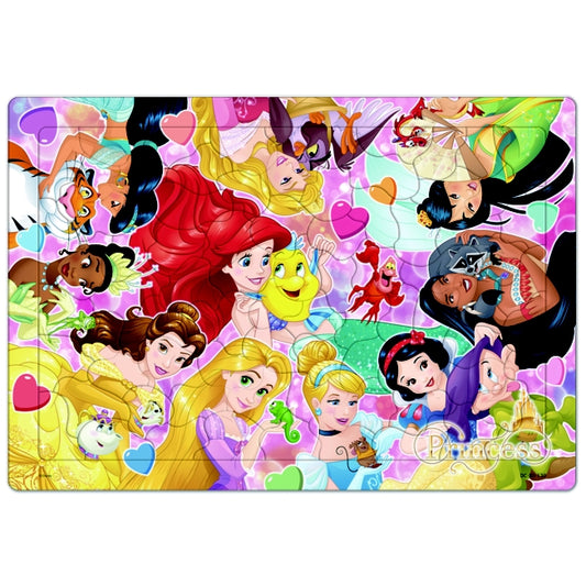 Disney Princess und Freunde Kinderpuzzle 80 Teile