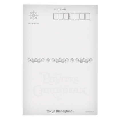 Postkarte 2 Stück Karibik der Piraten Tokyo Resort Japan Disney Store
