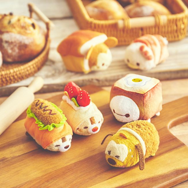 Disney Store - Tsum Tsum Mickey Brot Plüschtier Mini(S) - Plüschtier Japan Disney Store