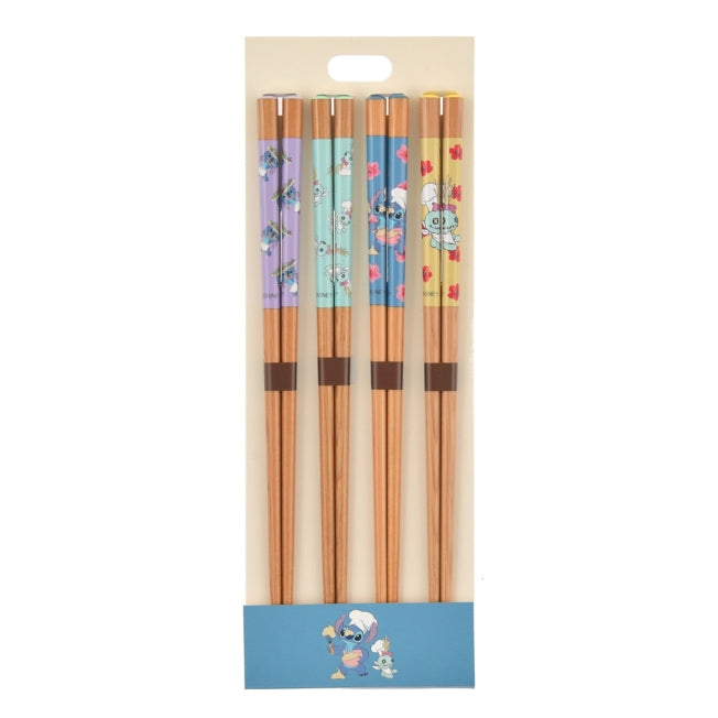 Stitch & Scrump Essstäbchen Set Fun Cooking Time Japan Disney Store
